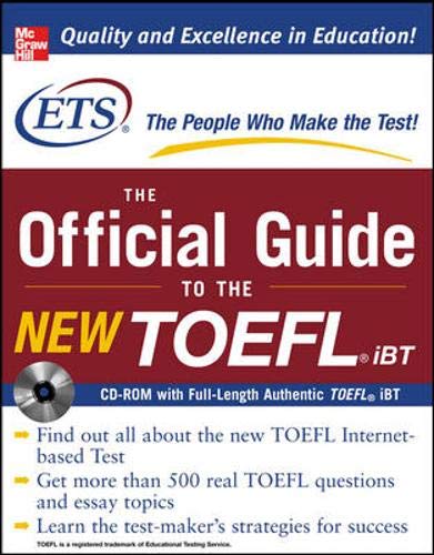 The Official Guide to the New TOEFL iBT with CD-ROM The Official Guide to the New TOEFL iBT with CD-ROM