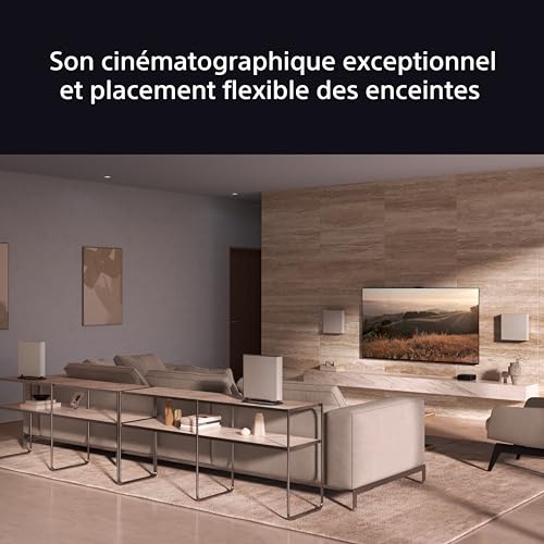Sony BRAVIA Theatre Quad – Dolby Atmos TV Sound System, 16 Speakers, Wi-FI, Bluetooth, 360 Spatial Sound Mapping, 2024 Model