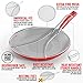 Silchef Splatter Screen for Frying Pan 13” - Stops 99% of Hot Oil Splash – Rust Proof Stainless Steel Grease Splatter Guard with Resting Feet
