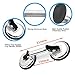 Heavy Duty Aluminum Double Handle Suction Cup Plate Professional Glass Puller/Lifter/Gripper (Silver)
