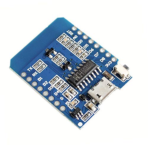 IZOKEE D1 Mini NodeMcu Lua 4M Bytes WLAN WiFi Internet Development Board Base on ESP8266 ESP-12F for Arduino, 100% Compatible with WeMos D1 Mini (Pack of 3)