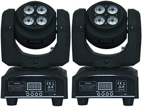 Yuexin 2 Face 4×10w Mini Projector Rgbw Stage Light Club KTV Party Wash Xmas Lighting Show