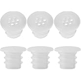 Aussio RV Refrigerator Parts Drain Hose Plug Cap | Fridge Exterior Hardware Screened Plug Keep Dirt Out, Inside diameter 0.18" Outer diameter 0.35"