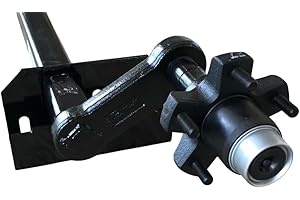 Triton 02360 2200 Lb Snowmobile Trailer Torsion Axle