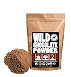 Organic Raw Cocoa Powder, Wild Dark Chocolate Powder, Handcrafted, Single-Origin, Fair Trade, Organically Grown Non-Alkalized Cacao from South American Cocoa beans (8 ounce)