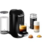 Nespresso Vertuo Plus & AEROCCINO3 ブラック VertuoPlus Matte Black & Milk Frother Bundle | Vertuo Coffee