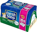 Fresh Step Odor Shield Scented Litter with The Power of Febreze, Clumping Cat Litter, 38 lb