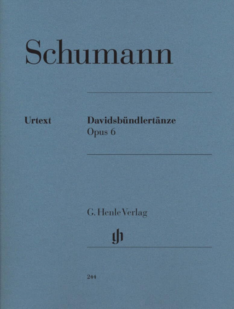 Davidsbündlertänze op. 6 - piano - (HN 244): Instrumentation: Piano solo