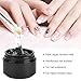 Ownest Poly Nail Gel Kit, Nail Builder Gel, Nail Extension Gel, Nail Enhancement UV Gel Nail Art Manicure Tool Set with 10PCS Fiberglass Nail Wrap & Nail Forms Tips Brush