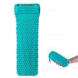 Inflatable Sleeping Pad - Ultralight Camping Sleeping Pad / Mat- Outdoor Inflatable Air Mattresswith Built-in Pillow - Ultra-Compact & Comfortable - for Camping,Backpacking,Hiking etc.