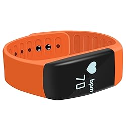 SODIAL(R) Smart Bracelet Heart Rate Monitor Smart