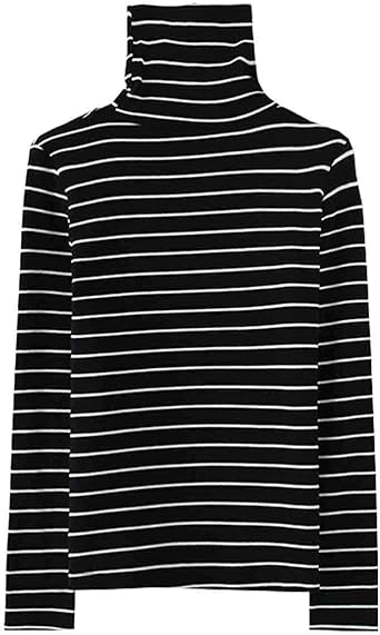 baggy black and white striped shirt