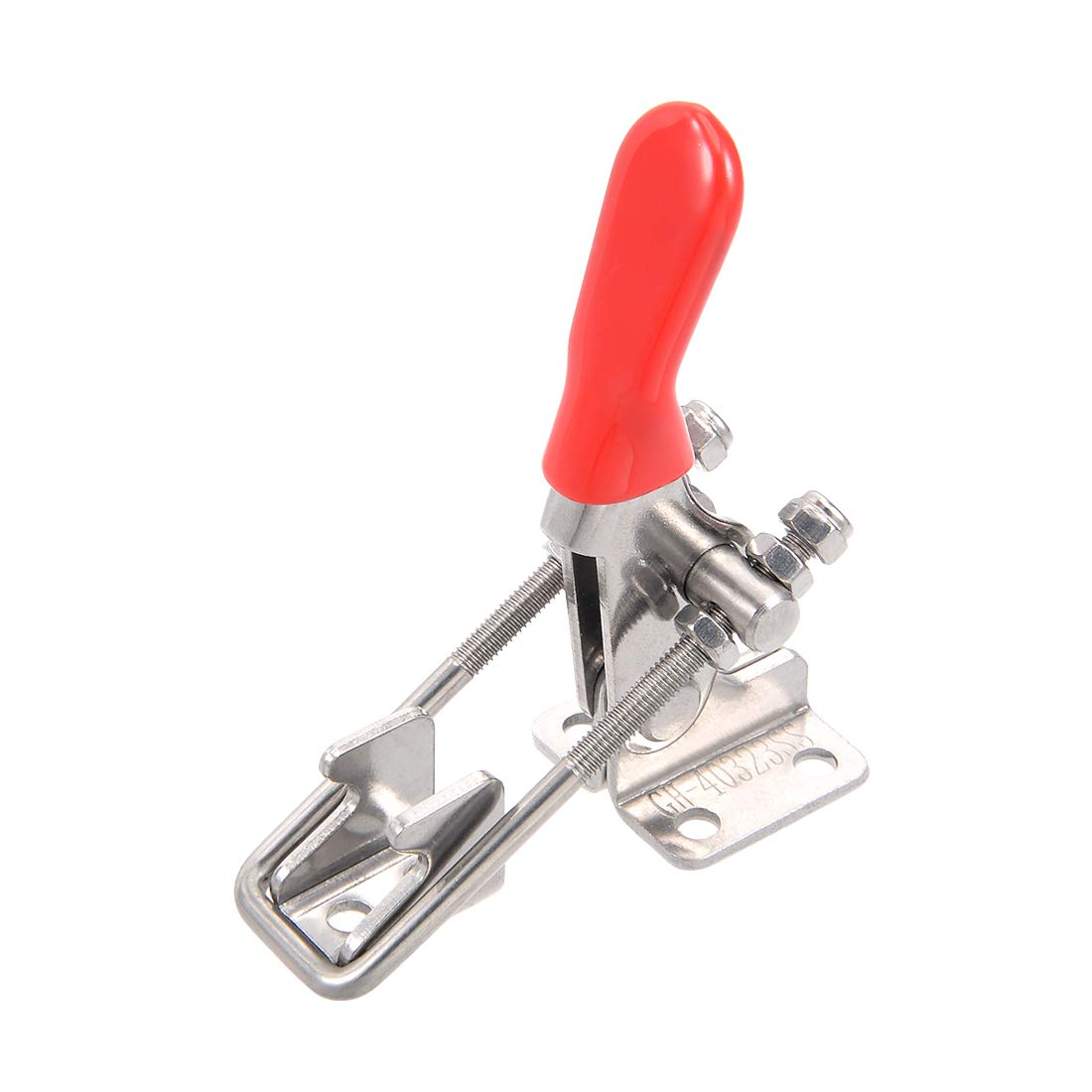 sourcing map Toggle Latch Clamp 165Kg 363lbs Capacity Pull Action Adjustable Latch GH-40323SS