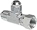 Eaton Weatherhead C5706X8 Carbon Steel SAE 37-Degree (JIC) Flare-Twin Fitting, Swivel, Run Tee, 1/2