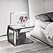 ZVE Universal 2 in 1 Aluminium Desktop Charging Stand for iWatch, Smartphone and Tablets Up to 12.9-Inch - Silver Stand with 38mm case