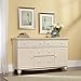 Sauder Harbor View Dresser, Antiqued White finish