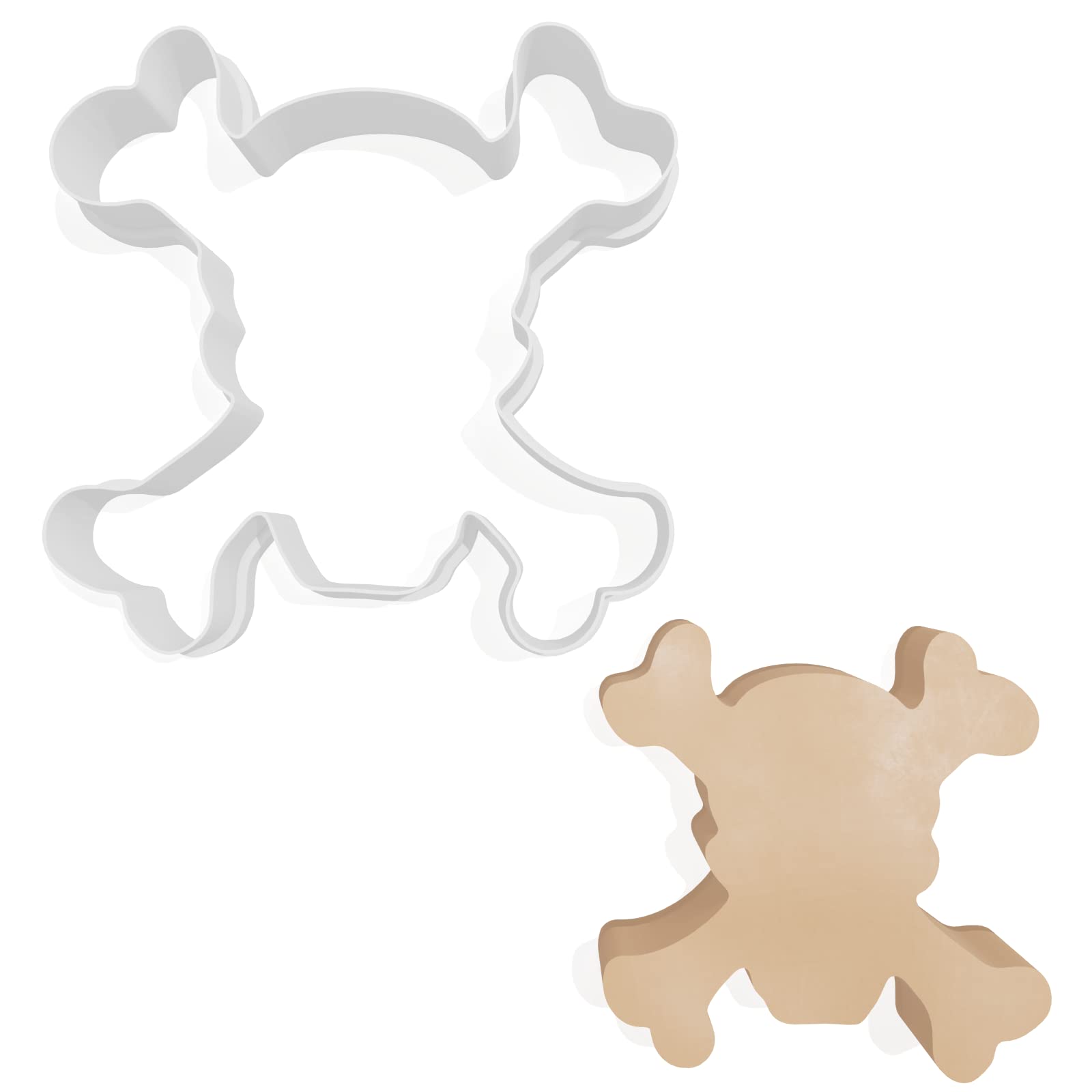 Skull and Crossbones Pirate Cookie Cutter - 3 Sizes