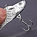 Sougayilang Fishing Spoons Lure, Casting Fishing Lures Blade Baits, Great for Fishing Perch, Crappie, Trout, Bass, Pike, Musky, Walleye, Salmon, Striper and More
