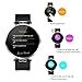 Fantime Round Dial Display Bluetooth Wrist Smart Watch with Voice Gesture Control - Silver