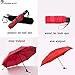 SY Compact Travel Umbrella Windproof umbrella for women red umbrellas