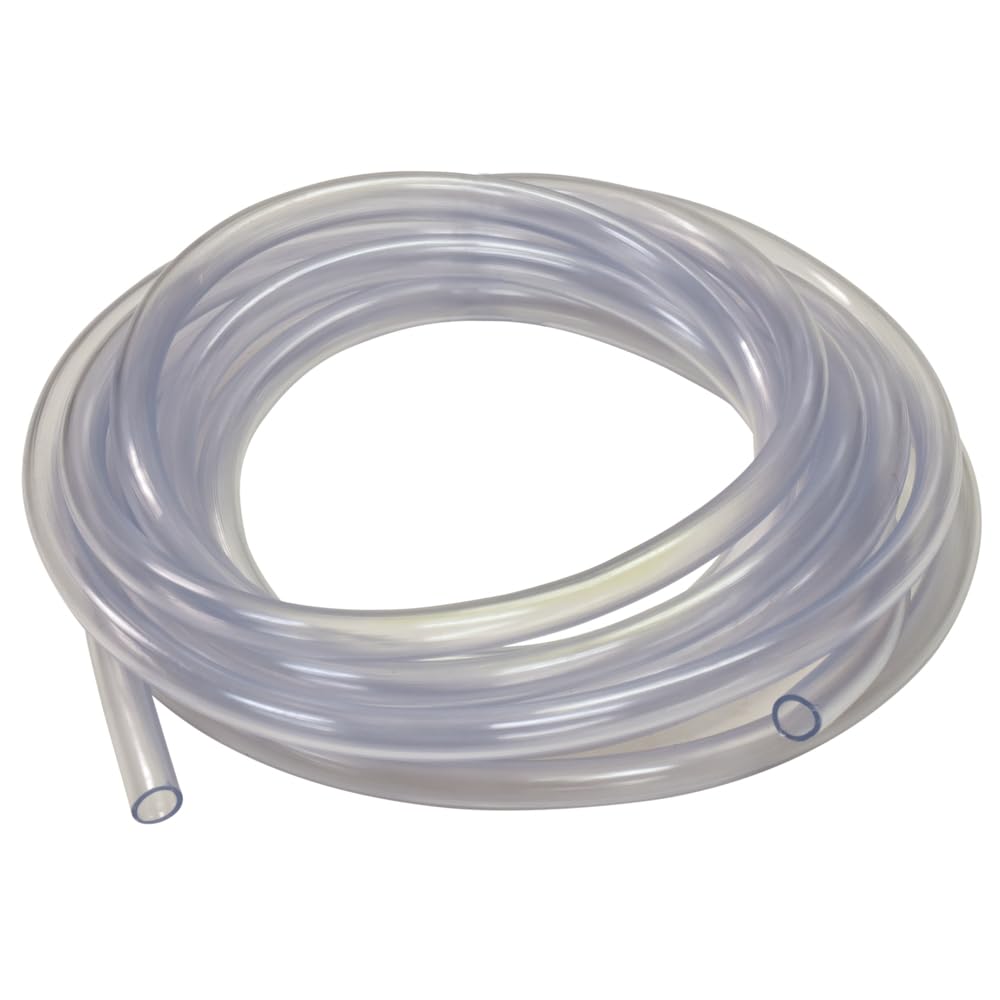 Photo 1 of Eastman 5/16 Inch ID (7/16 Inch OD) PVC Clear Vinyl Tubing, 20 Foot Length, 98619