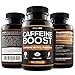 Caffeine Pills with L-Theanine - 120 Capsules - Energy & Focus Supplement - 100mg Caffiene & 200 mg LTheanine Per Serving