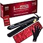 HSI Professional Glider | Ceramic Tourmaline Ionic Flat Iron Hair Straightener | Straightens & Curls with Adjustable…