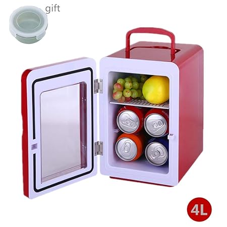 MBINX Nevera Termoeléctrica Portátil Bolsa Mini Eléctrica Rojo ...