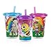 Nuby 3-Pack Stackable Printed Wash or Toss Straw Cups, 10 Ounce, Styles May Vary, Multi (94042)