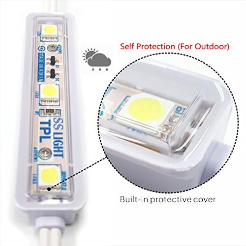Storefront Window LED Lights All in One Kit Built-in Protective Cap Plug&amp;Play (25ft)
