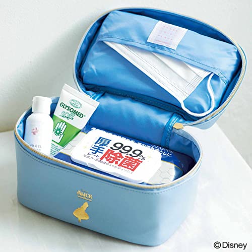 【SPRiNG スプリング 2022年1月号雑誌付録】センスオブプレイス 不思議の国のアリス 衛生グッズ管理ポーチ