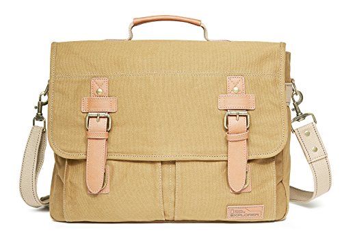 National Geographic Cape Town Messenger Bag, Khaki, One Size National Geographic Cape Town Messenger Bag, Khaki, One Size