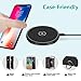 Fast Wireless Charger, ELEGIANT 10W Qi-Certified Wireless Charging Pad for iPhone X iPhone 8, 8 Plus Galaxy Note 8 S8 S8 plus S7 S7 Edge S6 S6 Edge Note 5 and all Qi Compatible Devices (No AC Adapter)