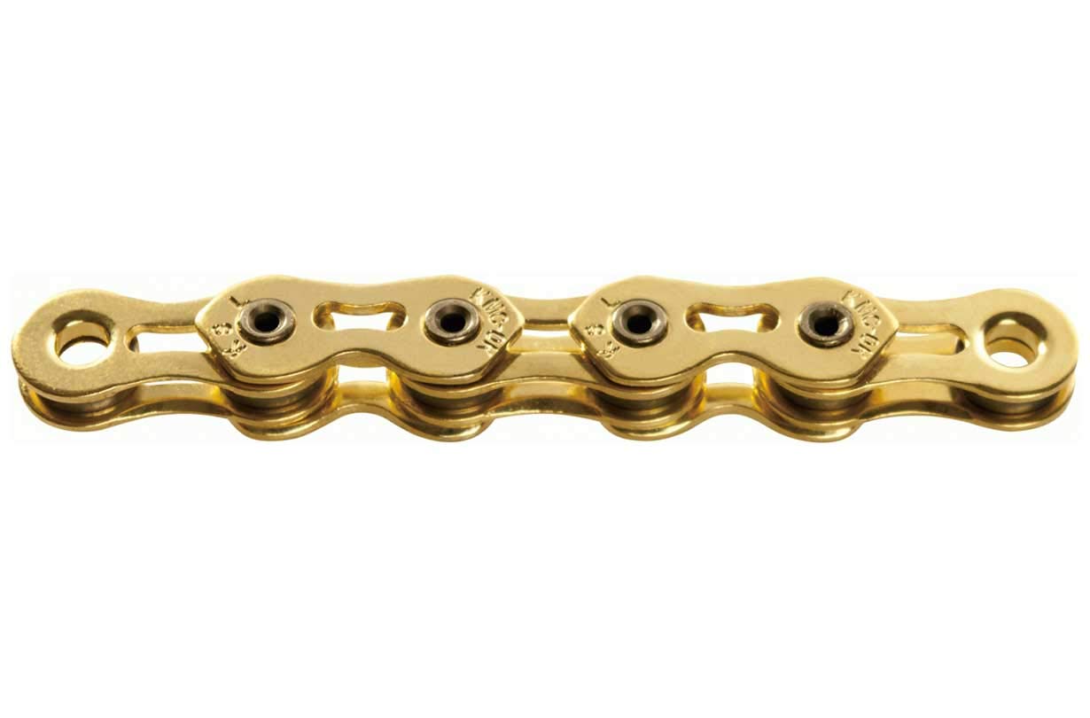KMC Unisex's K1sl Narrow Chain, Ti-Ni Gold, 100 Link