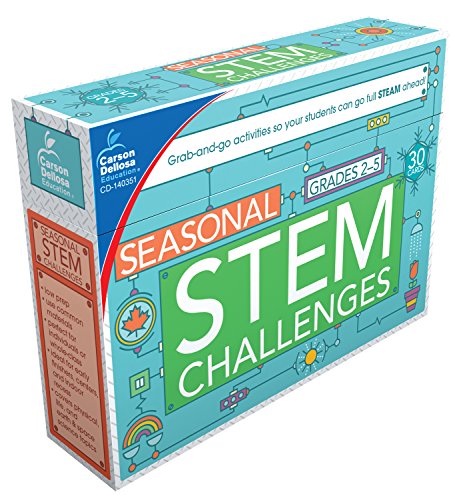 Carson Dellosa Seasonal STEM Challenges Learning Cards (140351)