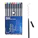Ohuhu 10 Colors Fineliner Pens, 0.4mm Colored Fine Line Marker Marking Pen for Journal Book Sketch Drawing Fine Liner Coloring Book