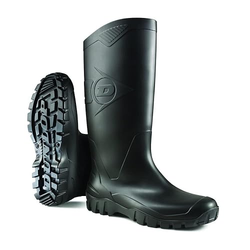 DUNLOP Protective Footwear, Dane, 100% Waterproof PVC, Lightweight