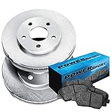 PowerSport Rear Brakes and Rotors Kit |Rear Brake