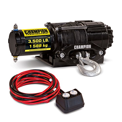 Champion 3500-lb. ATV/UTV Synthetic Rope Winch Kit
