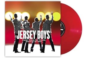 Jersey Boys Original Broadway Cast Recording Limited Edition Red Colored LP Vinyl Record