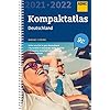 ADAC Kompaktatlas Deutschland 2021/2022 1:250 000 Spiral-bound – 11 maart 2020
