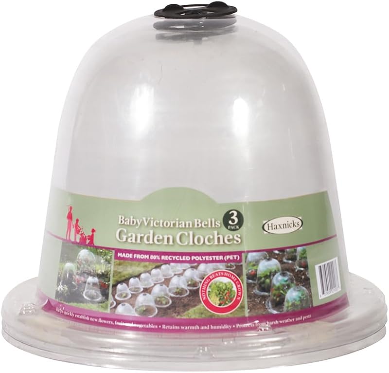 Bosmere Haxnicks 3 Small Victorian Bell Coche Plant Protection 20x25 cm