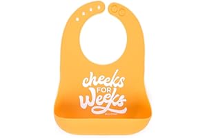 Bella Tunno Wonder Bib – Waterproof Silicone Bibs for Boys & Girls, Non-toxic & BPA Free Silicone Baby Bibs & Toddler Bibs