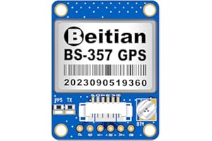 Beitian M10050 Chip BE-357 Built-in Antenna NMEA0183 GPS Module with Low-Power （π-Type Antenna Network Design Impedance Matching (50N) Receiver……
