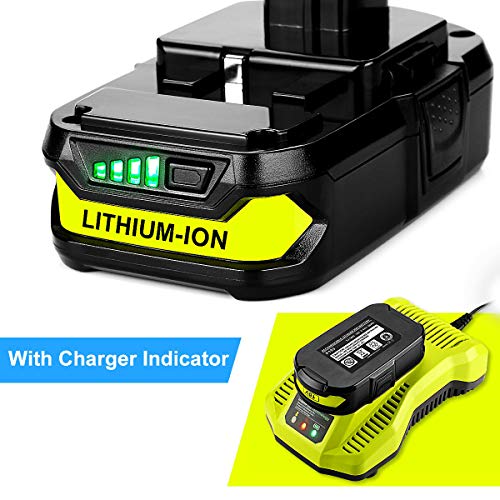 Powilling 2.5Ah Ryobi 18V Lithium Battery Pack Replacement for Ryobi 18