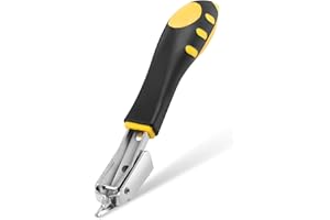 WolfWill Upholstery and Construction Heavy Duty Staple Remover Tack Lifter Office Claw Tools Yellow