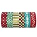 allydrew Falala Washi Tapes Decorative Masking Tapes (AD80), Set of 6