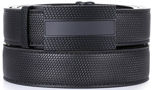 Mens Leather Ratchet Belt