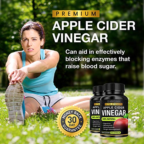 image for Natures Distribution 100% Natural Raw Apple Cider Vinegar Capsules (15