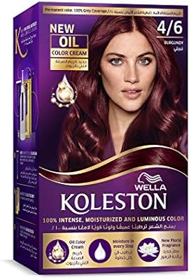 Wella Koleston Permanent Hair Color Kit 4 6 Burgundy Buy Online